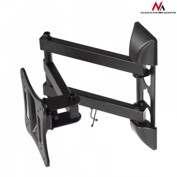 Maclean Uchwyt do telewizora  lub  monitora 13-27&quot; 15 kg uniwersalny MC-719 czarny max vesa 100x100