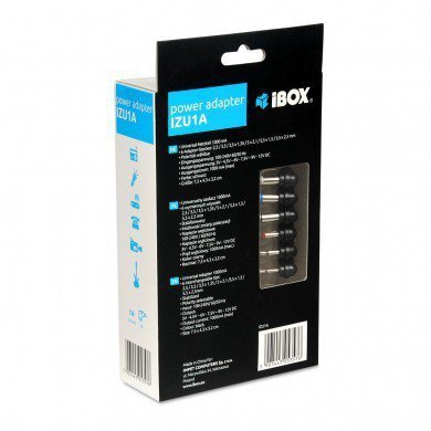 iBOX Zasilacz sieciowy !!   uniwersalny 6 wtyczek