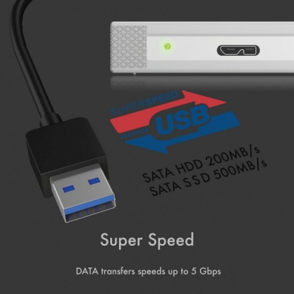 IcyBox IB-254U3 obudowa HDD 2,5"