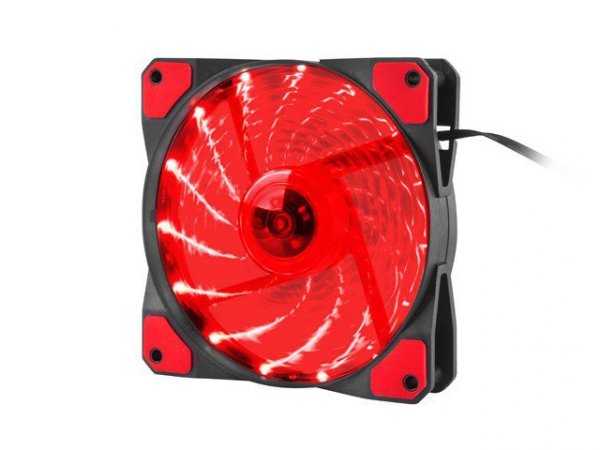 Genesis Wentylator do zasilacza/obudowy Hydrion 120 czerwony LED