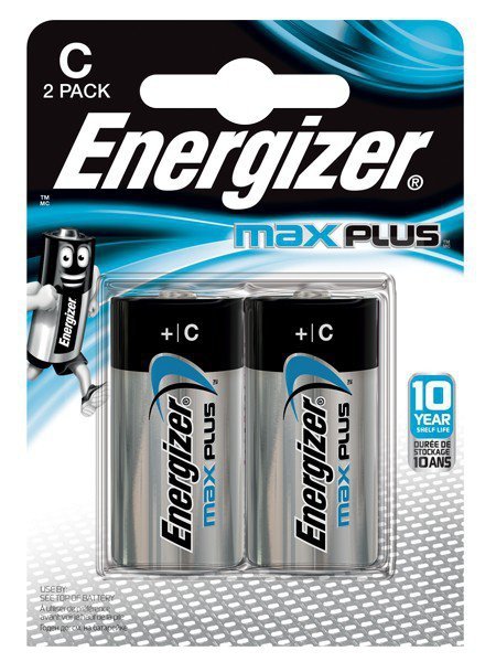 Energizer Bateria Max Plus C LR14 2 szt. Blister