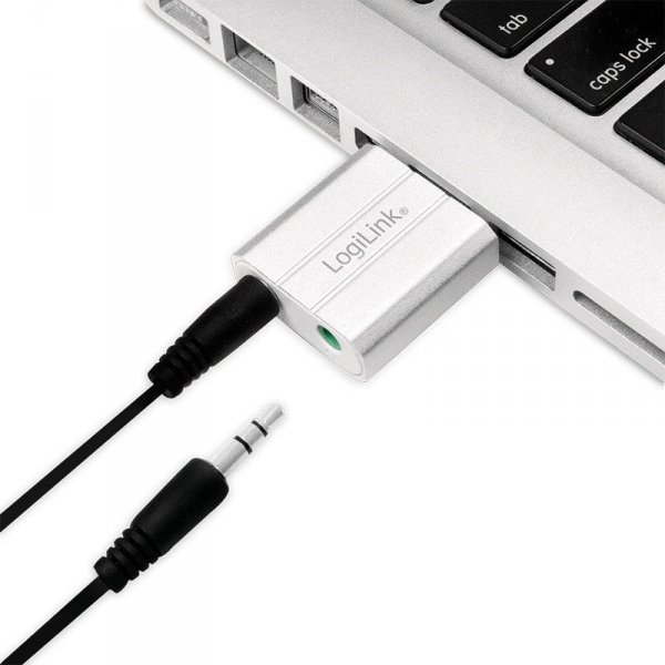 LogiLink Karta dźwiękowa USB 2.0 typ A męski