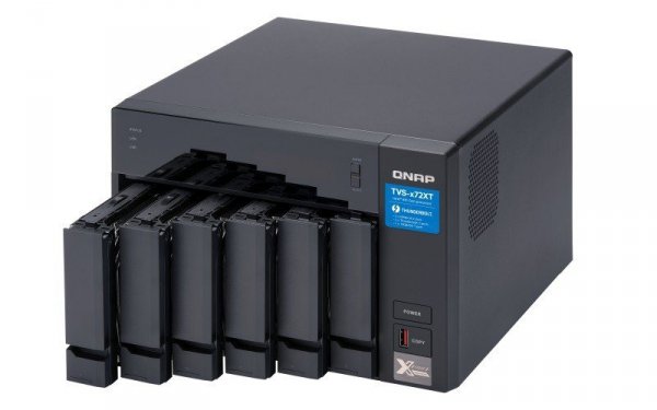 QNAP Serwer NAS TVS-672XT-i3-8G 6x0HDD 8GB 4x3.1GHz 2xTB3