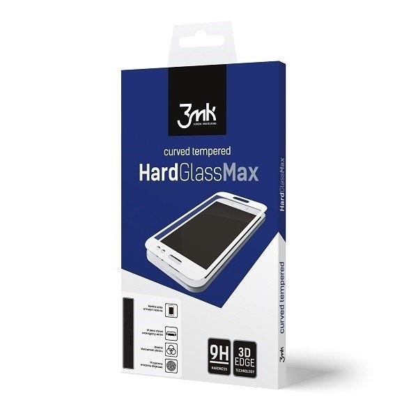 3MK Szkło hartowane HardGlass Max Huawei P20 czarny 9H