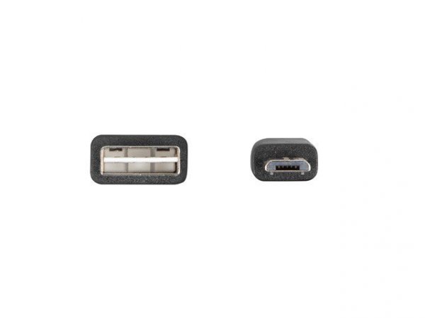 Lanberg Kabel Micro USB - AM 2.0; 1m Easy-USB czarny