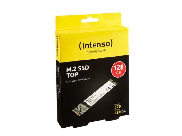 Intenso Dysk SSD wewnętrzny 128GB M.2 2280 Sata III Top