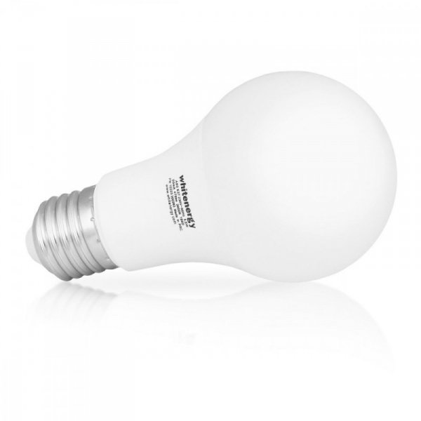 Whitenergy Żarówka LED Zestaw 10szt. A60 E27 10W 806lm Ciepła biała Mleczna