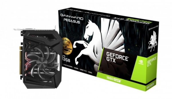 Gainward Karta graficzna GeForce GTX 1660 SUPER PEGASUS OC 6GB GDDR6 192BIT DP/HDMI/DVI-D