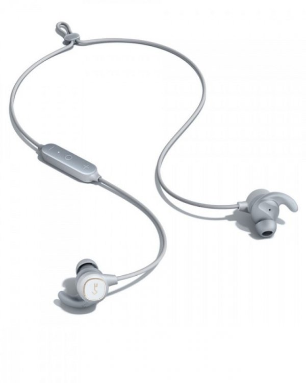 AUKEY EP-B60 Light Grey słuchawki Bluetooth | wodoodporne IPX6 | automatyczne on/off | BT 5.0+EDR | A2DP | AVRCP | HFP | HSP | A