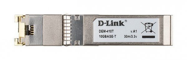 D-Link Moduł DEM-410T SFP+ 10GBASE-T Copper Transceiver