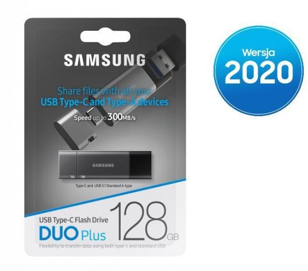 Samsung Pendrive DUO Plus 256GB USB-C/USB3.1 MUF-256DB/A