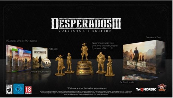 KOCH Gra PS4 Desperados III Collectors ED
