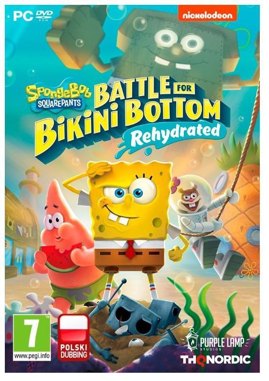KOCH Gra PC SpongeBob Square Pants Battle for Bikini Bottom          Rehydrated