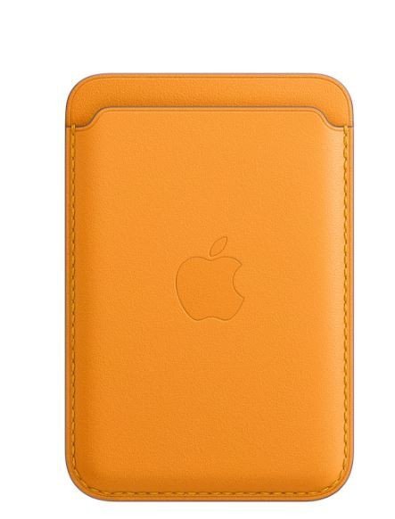 Apple Etui portfel iPhone Leather Wallet with MagSafe - California Poppy