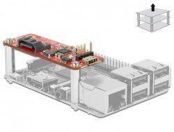 Delock RASPBERRY KARTA PI USB MICROB(F)/US