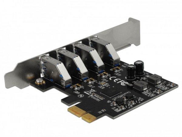 Delock Karta rozszerzeń PCI Express USB 3.0 4-porty