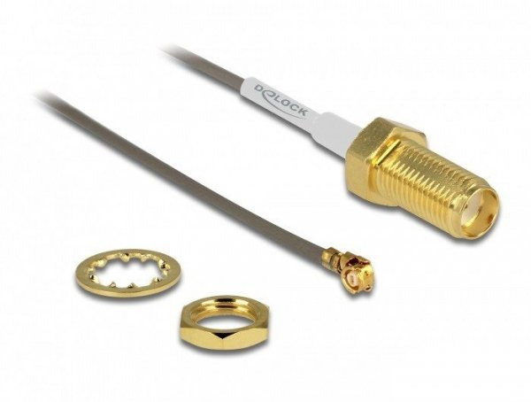 Delock Kabel SMA JACK B ULKHEAD-MHF/U.