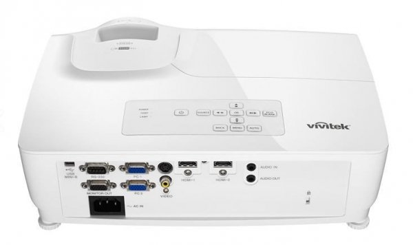 Vivitek Projektor DW275 (DLP, WXGA, 4000 AL, 2x VGA, 2x HDMI, 2.6 kg)