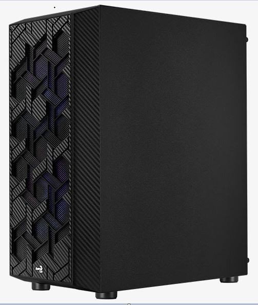 AeroCool Obudowa Hive FRGB TG USB 3.0 Mid Tower Black