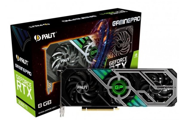 Palit Karta graficzna GeForce RTX 3060 Ti GamingPro 8GB GDDR6 256bit 3DP/HDMI LHR