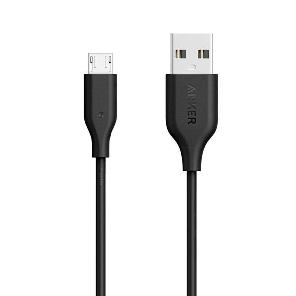 Anker Kabel PowerLine Micro USB (3ft) szary