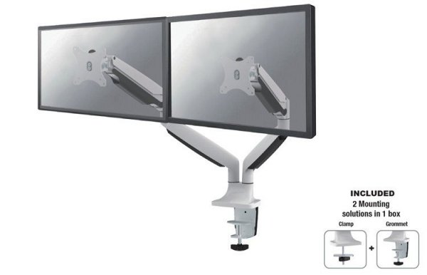 Neomounts Uchwyt nabiurkowy NM-D750D WHITE