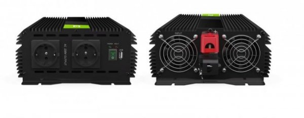 Green Cell Przetwornica napięcia Inwerter 12V 3000W/6000W