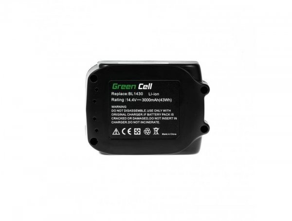 Green Cell Bateria elektronarzędzi Makita BL1430 14.4V 3Ah