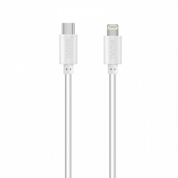 ACME Europe Kabel CB1061W Lightning(M) - USB-C(M), PD20W, 1m, biały