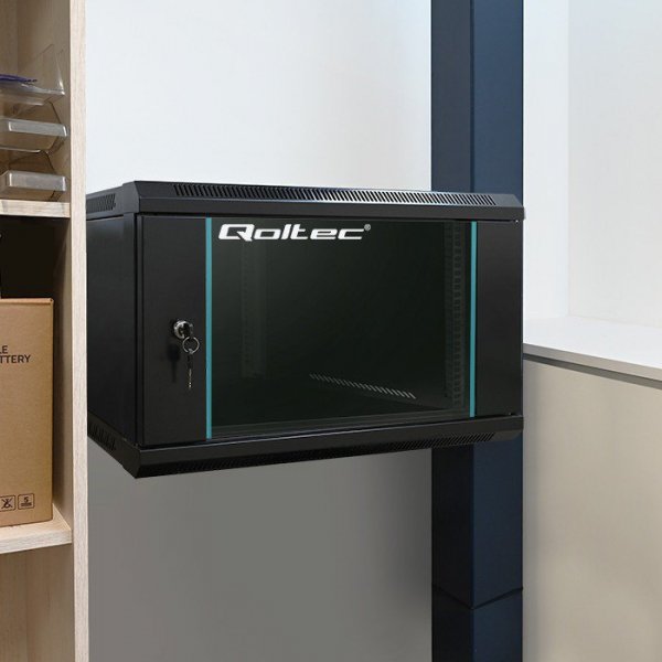 Qoltec Szafa RACK 19 cali | 4U | 600 x 280 x 450