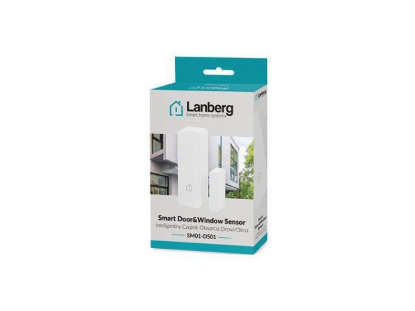 Lanberg Czujnik otwarcia drzwi/okna WIFI Smart Home
