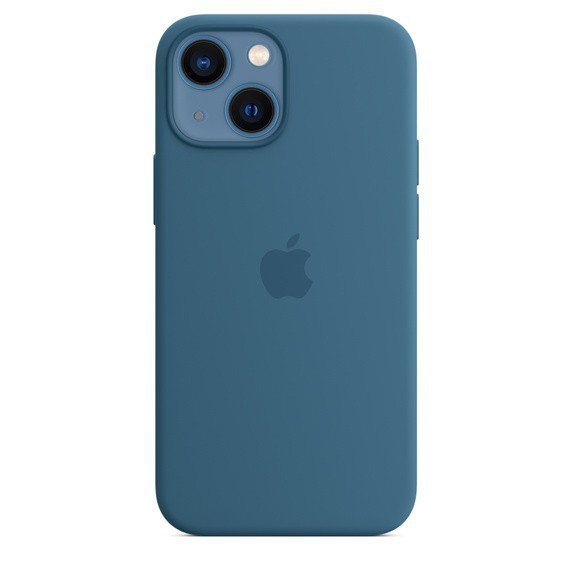 Apple Etui silikonowe z MagSafe do iPhonea 13 mini - zielonomodre
