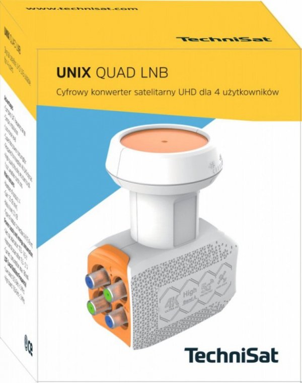 TechniSat Konwerter satelitarny UNIX QUAD LNB