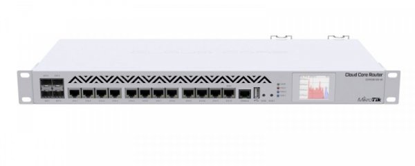 Mikrotik Router xDSL 12 GbE 4xSFP CCR1036-12G-4S