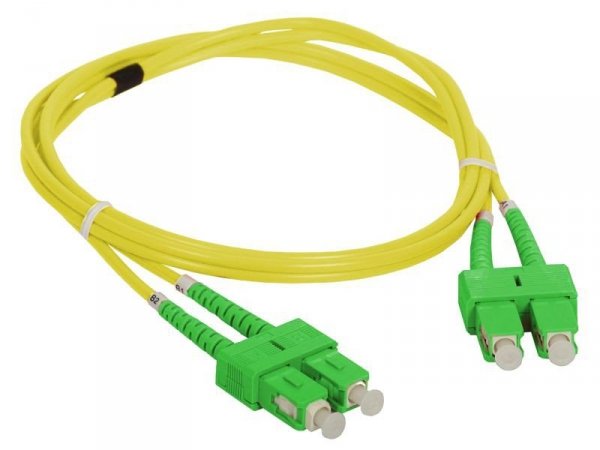 ALANTEC Kabel Patch cord SM SC/APC-SC/APC duplex 9/125 1.0m