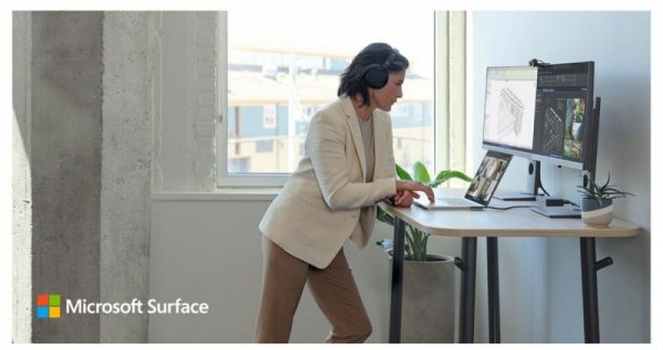 Microsoft Surface Laptop Studio Win10Pro i5-11300H/16GB/512GB/Iris/14.4 cala Commercial Platinum 9Y1-00034