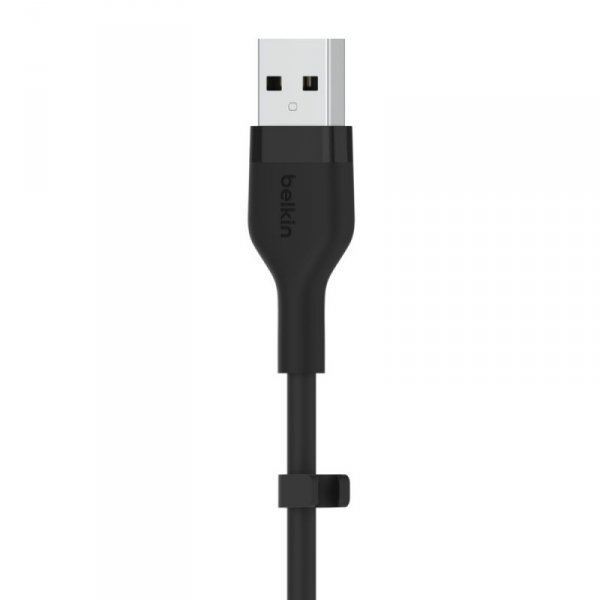 Belkin Kabel BoostCharge USB-A do USB-C silikonowy 1m, czarny