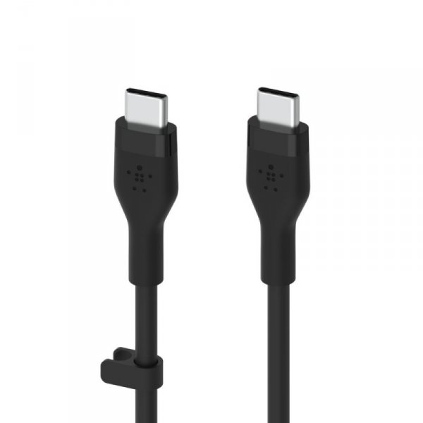 Belkin Kabel BoostCharge USB-C do USB-C 2.0 silikonowy 2m, czarny