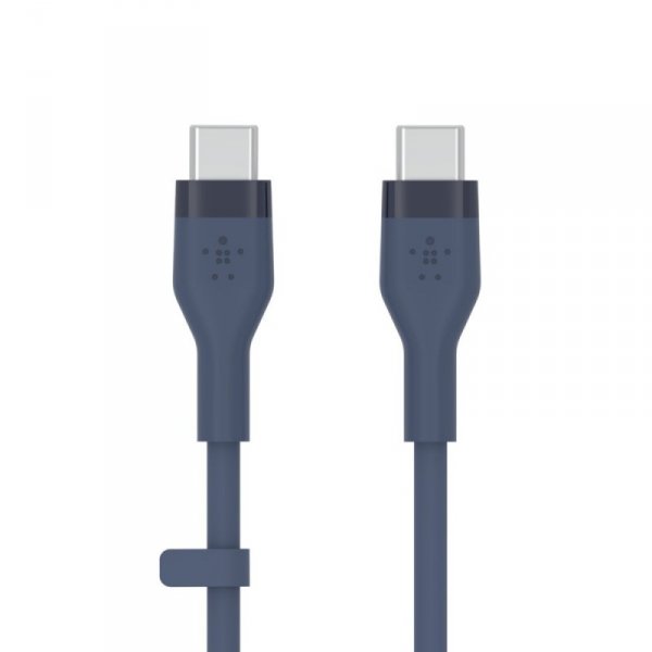 Belkin Kabel BoostCharge USB-C do USB-C 2.0 silikonowy 2m, niebieski
