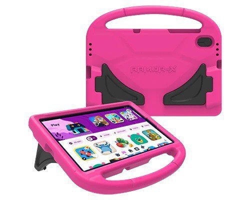 Lenovo Czerwone etui dziecięce typu bumper na urządzenie M10HD 2.generacji (WW) ZG38C03435