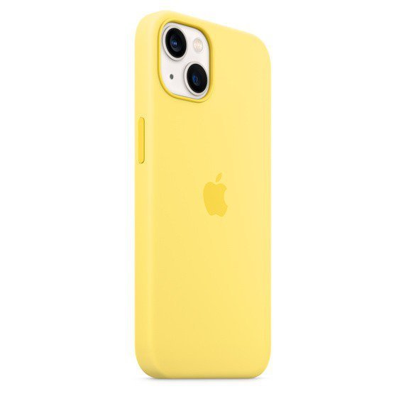 Apple Etui silikonowe z MagSafe do iPhonea 13 - skórka cytryny