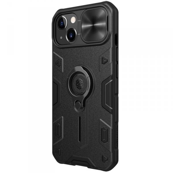 Nillkin Etui CamShield Armor Apple iPhone 13 (bez wycięcia na logo) Czarne