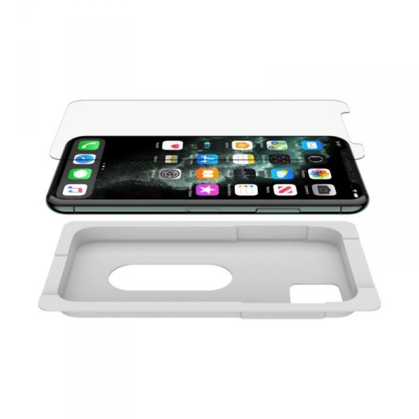 Belkin Szkło hartowane ScreenForce Invisiglass Ultra do iPhone 11 Pro, XS, X - anty-mikrobiologiczne