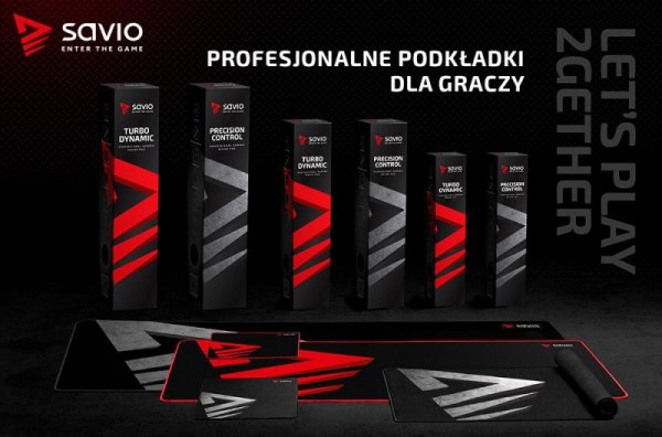Savio Podkładka pod myszkę 700x300 Precision Control L