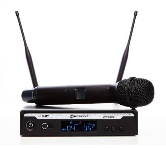 Relacart Bezprzewodowy pojedynczy zestaw UR-230S MH z mikrofonem doręcznym