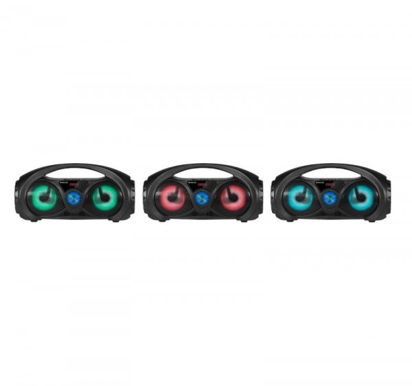 Defender Głośnik Bluetooth Beatbox 10W BT/FM/USB/TF/AUX Kolorowe podświetlenie