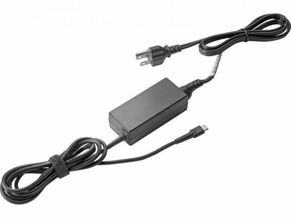 HP Inc. 45W USB-C LC Power Adapter EURO     1MZ01AA