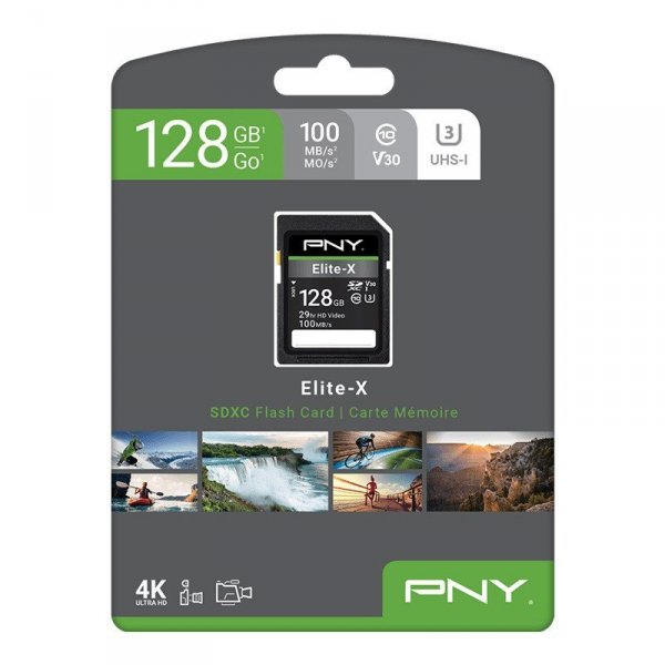 PNY Karta pamięci 128GB P-SD128U3100EX-GE