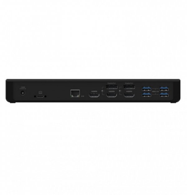 Belkin Stacja dokująca USB C Display Link, obsługa trzech wyświetlaczy do 4K, HDMI, DP, USB C, USB A, GbE, Audio, PD 85w, kompat