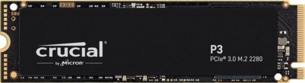 Crucial Dysk SSD P3 1000GB M.2 NVMe 2280 PCIe 3.0 - Tray